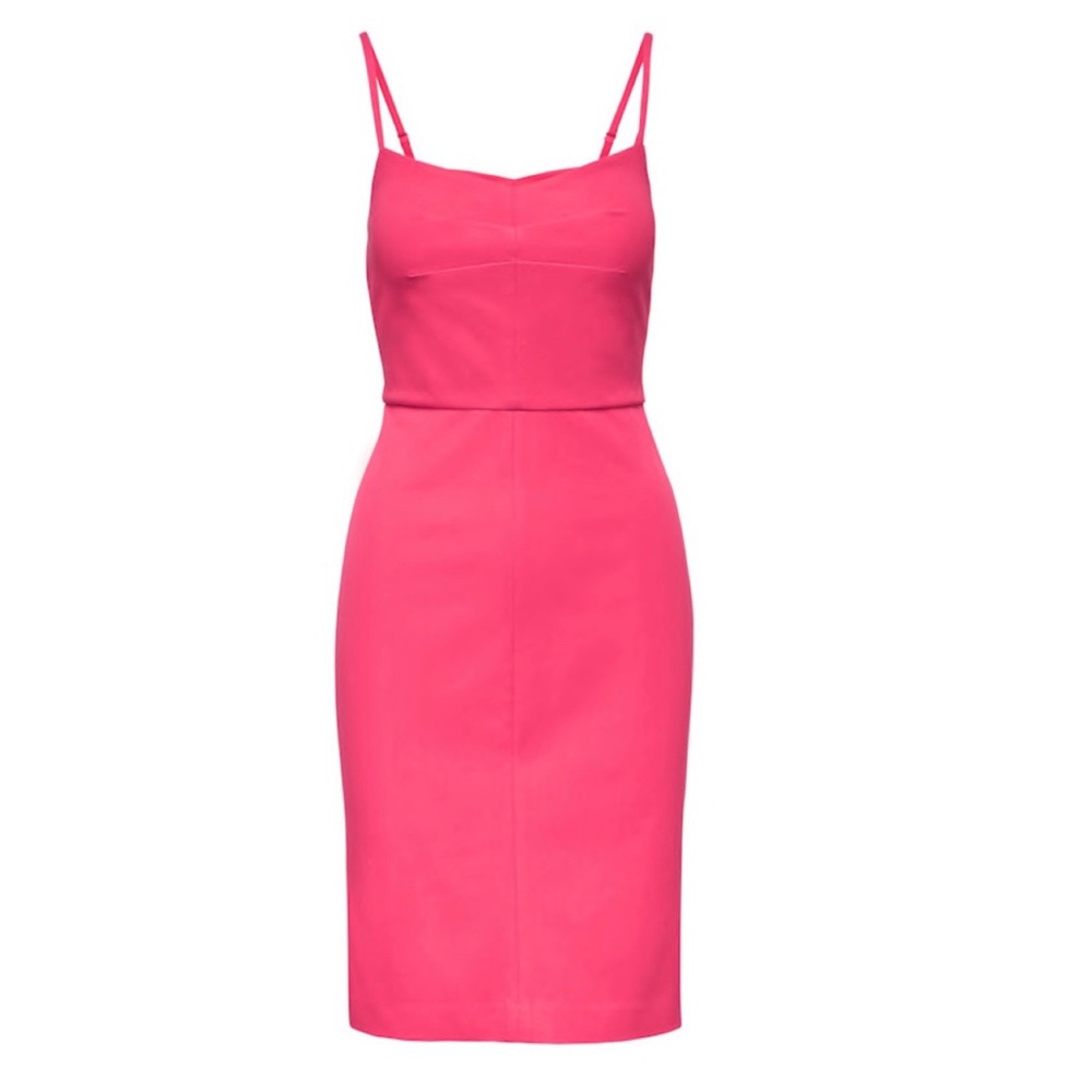 🆕 BANANA REPUBLIC Hot Pink Strappy Sheath Dress